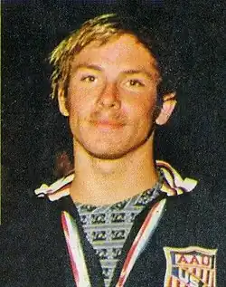 John Hencken, winner of the 200-metre breaststroke.