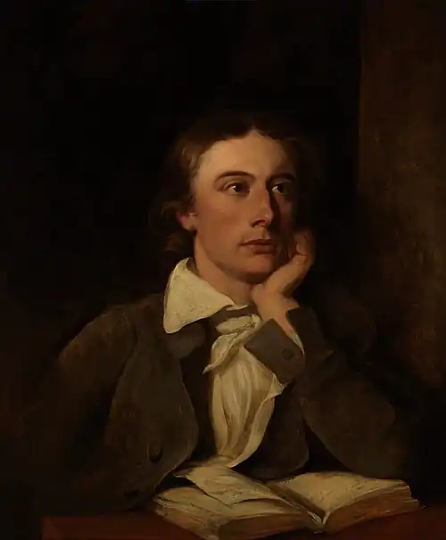 Posthumous portrait by William Hilton, c. 1822