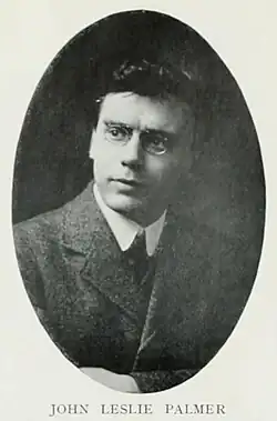 John L. Palmer (photographed in about 1922).