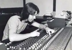 Brown in 1977, mixing Shotgun Angel in Hollywood