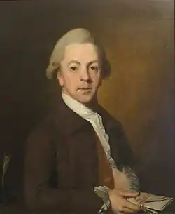 Joseph Banks by George Stubbs, oil on canvas, 1764