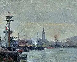The Port of Rouen, private collection