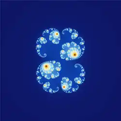 Julia set for fc, c = 0.285 + 0.01i