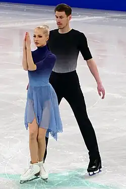 Juulia Turkkila and Matthias Versluis at the 2024 World Championships