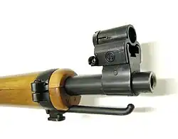 Kar. 31 with W+F globe front sight for match shooting.