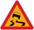 Slippery road