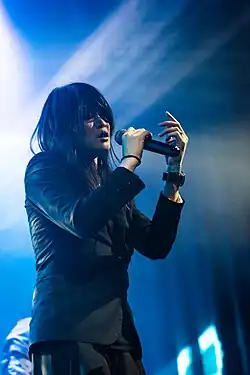 Kai from Esprit D'Air performing at Electric Ballroom, London in 2025