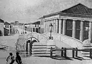 Passage with colonnades, Singapore, c. 1840