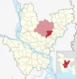 Location of Kaliganj