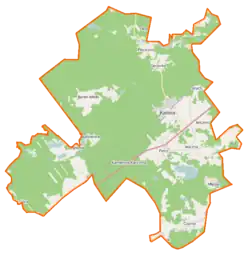 Location of Gmina Kaliska