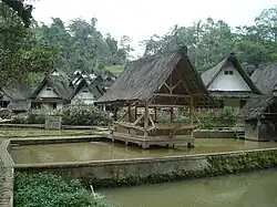 Sundanese Kampung Naga house, West Java