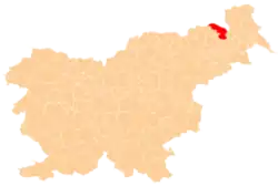 The location of the Municipality of Gornja Radgona
