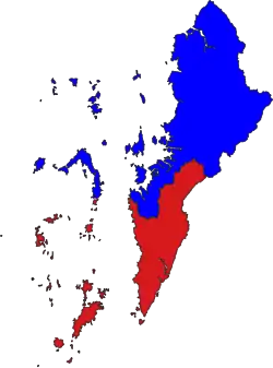 Location in Kawthaung district