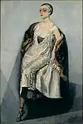 Mme Jasmy Alvin, before 1920, oil on canvas, 195&nbsp;cm ×&nbsp;131.5&nbsp;cm (76.8&nbsp;in ×&nbsp;51.8&nbsp;in), Musée national d'art moderne