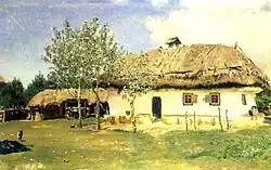 Ukrainian traditional peasant house (1880)