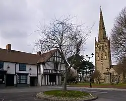 Saint Nicolas' Place and St Nicolas Church