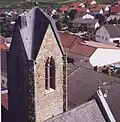 Churchtower at Welgesheim's Catholic church