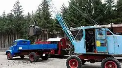 Coal loading demonstration, summerfest 2015