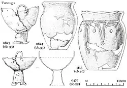 Kokel culture iron and ceramic vessels