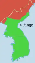 Korean War November 1950