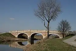 "Baroque" bridge in Kráľová pri Senci.