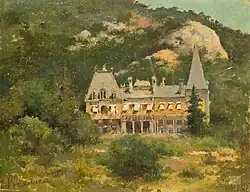 Krachkovsky, Josif Evstafievich (~1900) Massandra Palace, Kroshitsky Sevastopol Art Museum