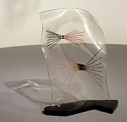 Vertical black, red, and blue (1945)