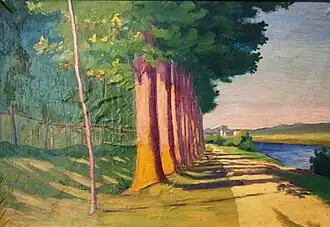 Trees on the Banks of the Quai de la Gourdine