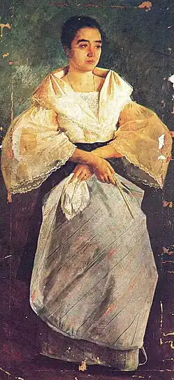 Image 47Juan Luna, La Bulaqueña, 1895 (from History of painting)