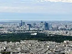 View from Eiffel Tower.