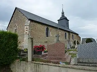The church in La Romagne