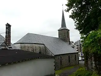 The Saint-Louis church in La Tour-d'Auvergne