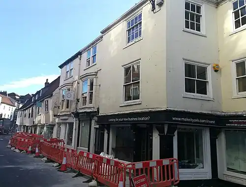 Northern end of Lady Row