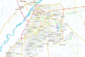 Begum Shahi Mosque is located in Lahore