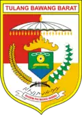Coat of arms of West Tulang Bawang Regency