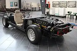 Lamborghini Espada semi-monocoque chassis