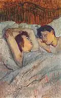 In bed, 1892