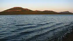 Mount Scott and Lake Lawtonka view from Robinson's Landing Marina