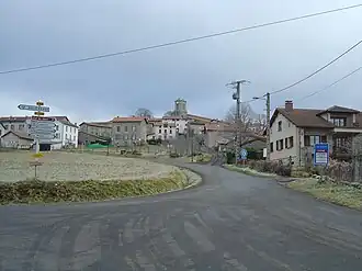 A general view of Le Brugeron