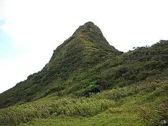 View of the peak