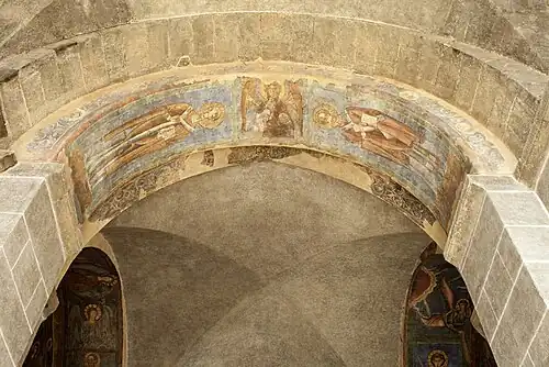 Decoration of the west porch