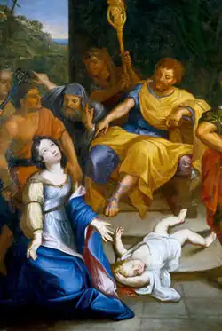 The martyrdom of Saint Julitta and Saint Cyricus
