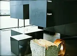 Copper rock and machine shopped parts in the Struggle sector