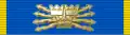 Ribbon bar of the Command and Control Regiment Medal of Merit