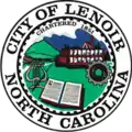 Official seal of Lenoir, North Carolina