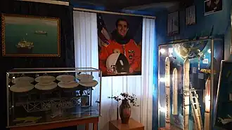 A room dedicated to Kadenyuk in the Chernivtsi Air and Space Museum