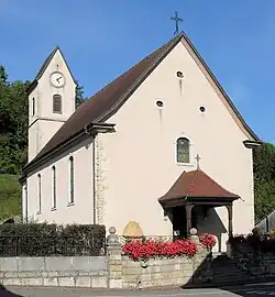 The church in Ligsdorf