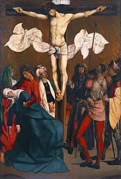 Litoměřice Altarpiece, Crucifixion, around 1505