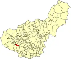 Location in Granada