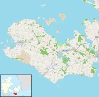 Sandby is located in Lolland